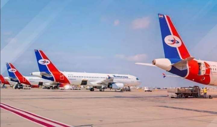 انطلاق اول رحلة جوية مباشرة من صنعاء الى السعودية