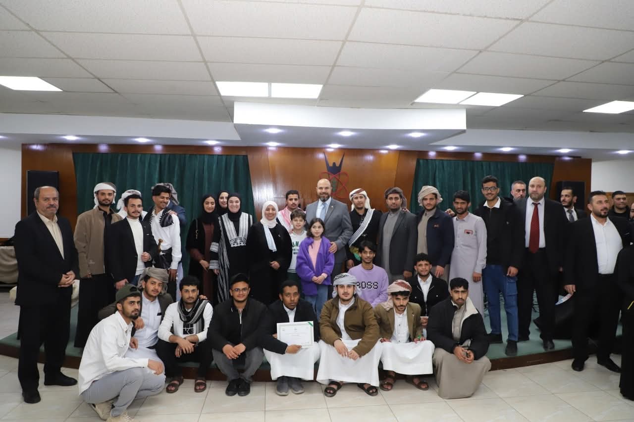 المستشار الثقافي يحضر حفل الإفطار الرمضاني الشعبي في جامعة اليرموك