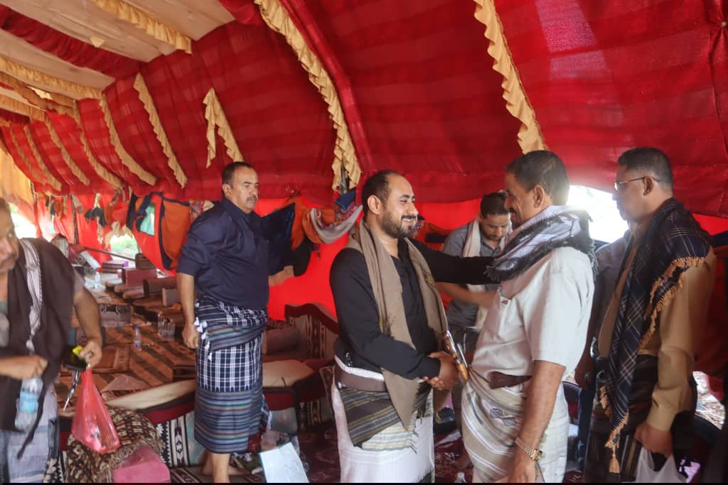 شخصيات سياسية وامنية وقبلية من ردفان تلتقي الشيخ عبدالرحمن شاهر الصبيحي