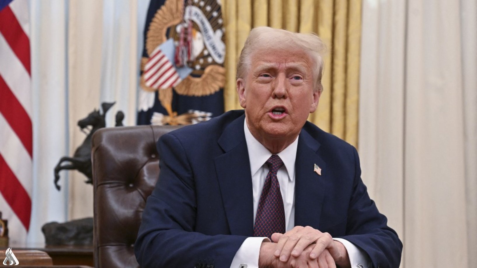 ترامب: هزمنا إيران،وعلى دول العالم  أن تتولى حماية مضيق هرمز